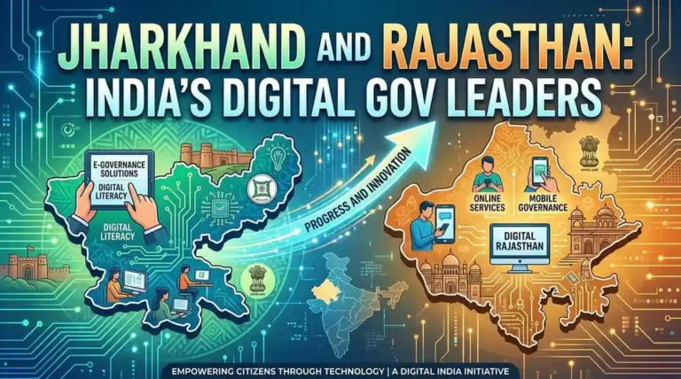 Jharkhand and Rajasthan India's Digital Gov Leaders
